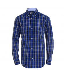 Chaps Blue (Violet) Plaid L/S Shirt